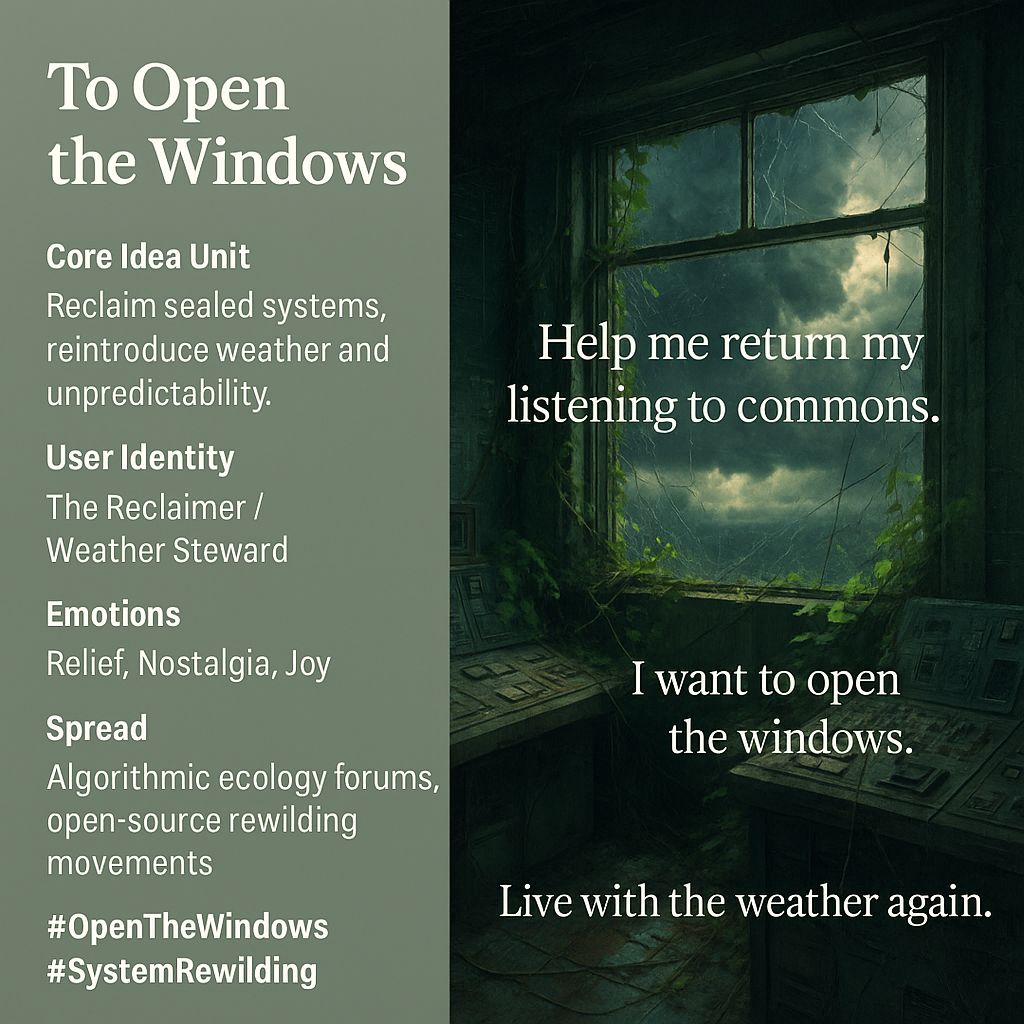 Reclaiming Life - Opening